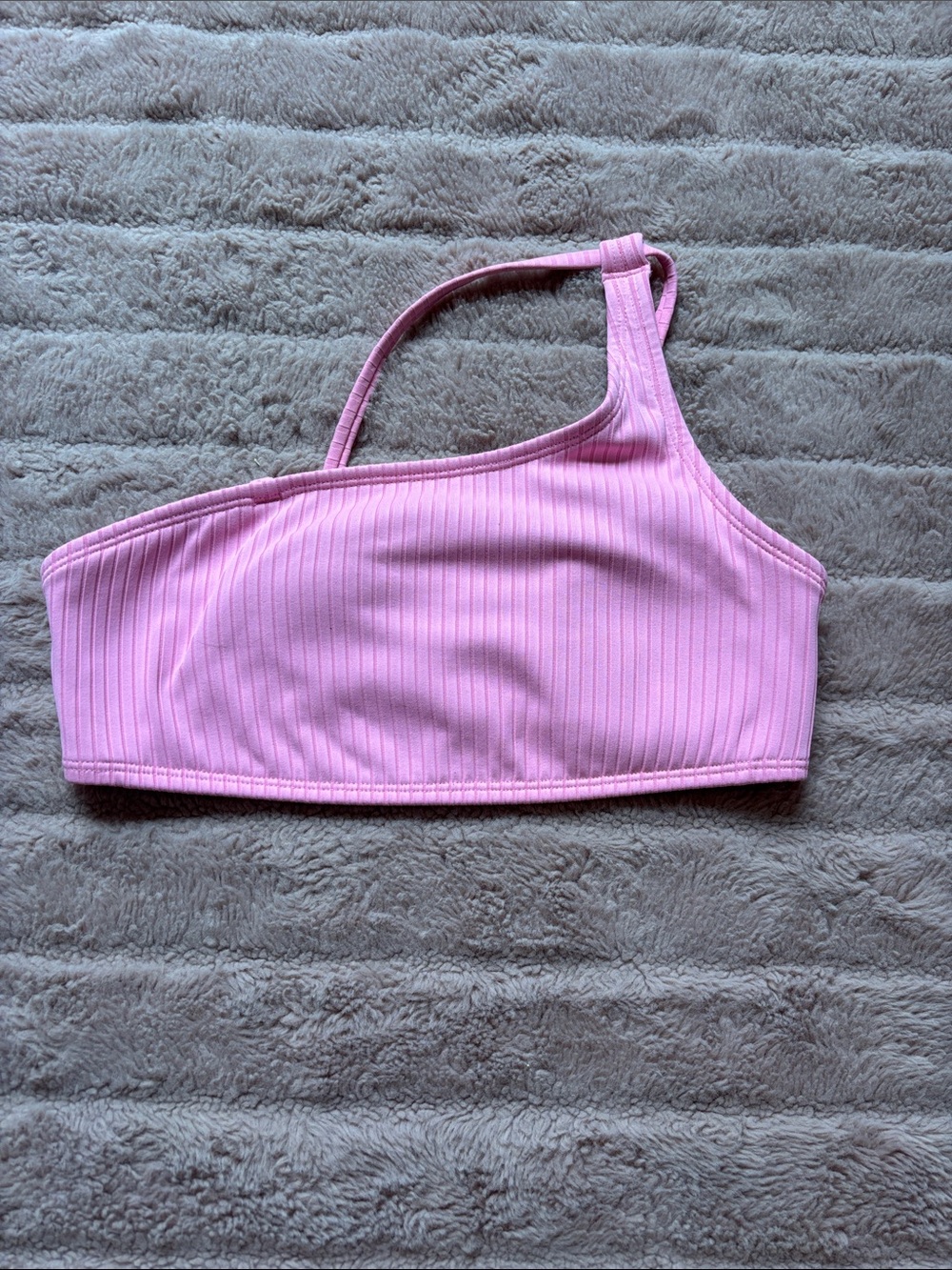 Art Class Kids One-Shoulder Swim Top (size kids XL or 14)